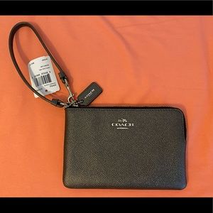 Coach sparkly wristlet